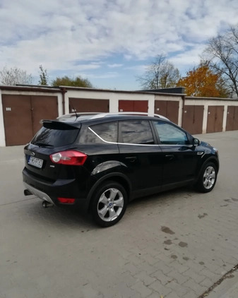 Ford Kuga cena 33000 przebieg: 190000, rok produkcji 2008 z Leszno małe 46